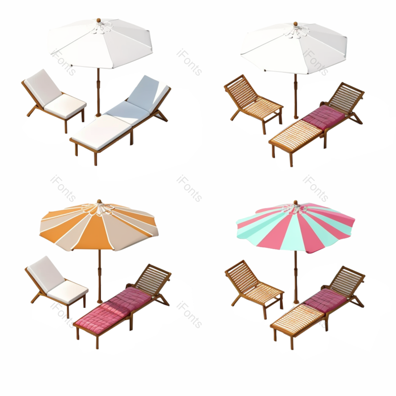 形状图片,户外元素,夏天PNG,海洋免抠素材